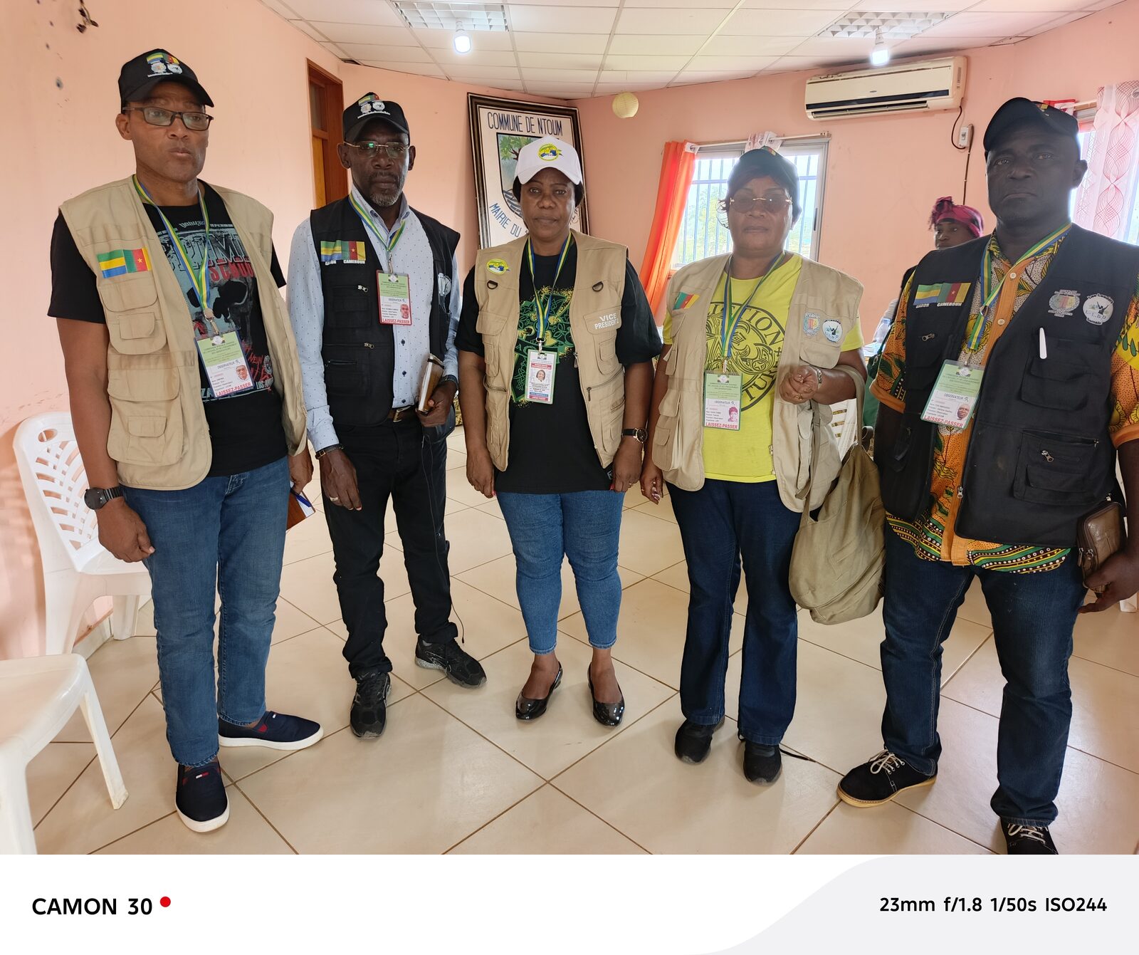 Observadores Gabão-Camarões, câmara municipal de Ntoum, eleições locais 2025